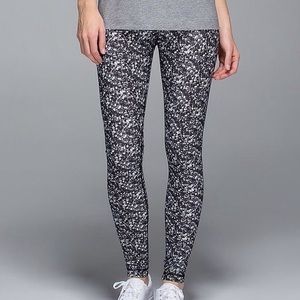 Lululemon shine tight! Sequin print!